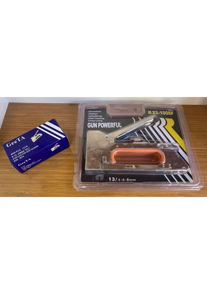 Zımba Tabancası ( 1 Paket Zımba Telihediye)