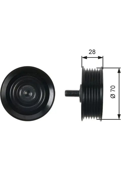 T36410 Alternator Gergi Bilyasi 2528727060