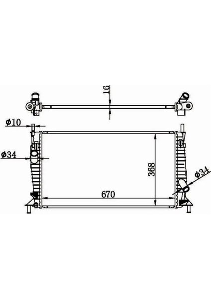 80591 Motor Radyatoru 3M5H8005TL