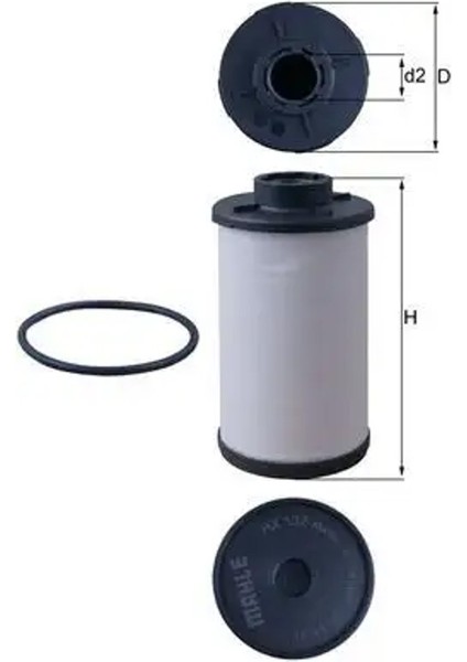 HX132D Sanziman Filtresi 02E305051B 02E305051C 02E305051D