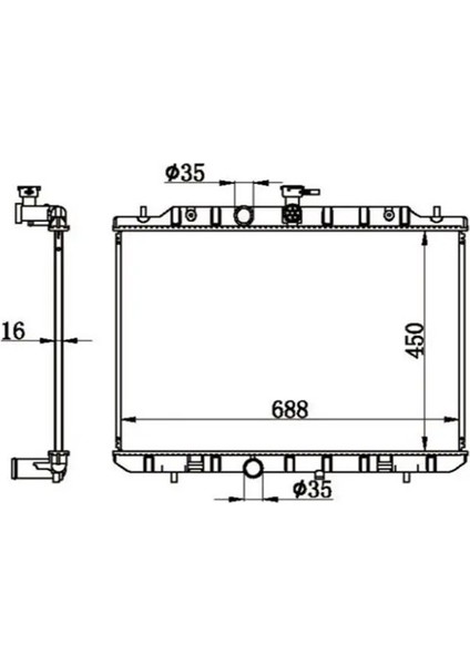 80651 Motor Radyatoru 21400JG000