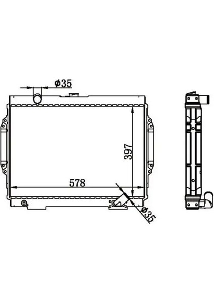 80561 Motor Radyatoru MB356390