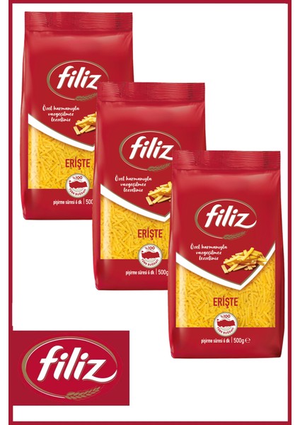 Erişte Makarna 500 gr x 3 Adet