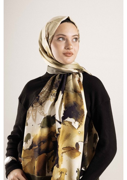 Desenli Pamuk Ipek Şal Desen-1 modelleri