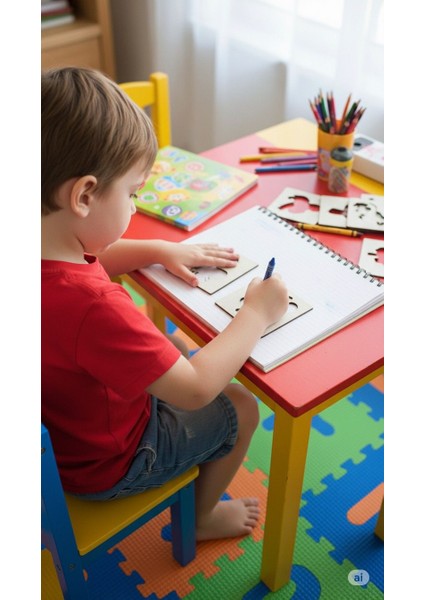 Montessori Ahşap Hayvan Şablon Seti 15 Adet - Okul Öncesi Zeka Geliştirici Aktivite indirimleri