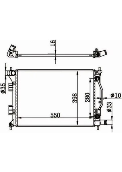 80609 Motor Radyatoru 253103X100