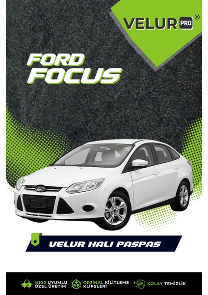 Ford Focus 2015 Tam Uyumlu Araca Özel Halı Oto Paspas Halı Paspas modelleri