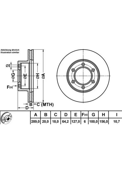 50359 Fren Diski On 4351235190 (2 Adet Fiyatıdır)