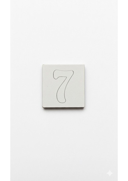 Ahşap Rakam Şablon Seti 0-10 | Montessori Eğitim Materyali | Okul Öncesi Rakam Çizim Kalıbı fırsatları