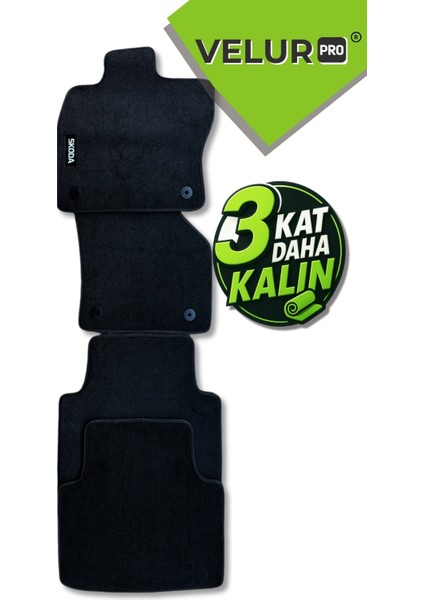 Skoda Super B 2018 Tam Uyumlu Araca Özel Halı Oto Paspas Halı Paspas Skoda Superb