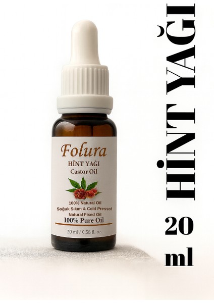 Hint Yağı %100 Doğal Cilt ve Saç Bakımına Uygundur