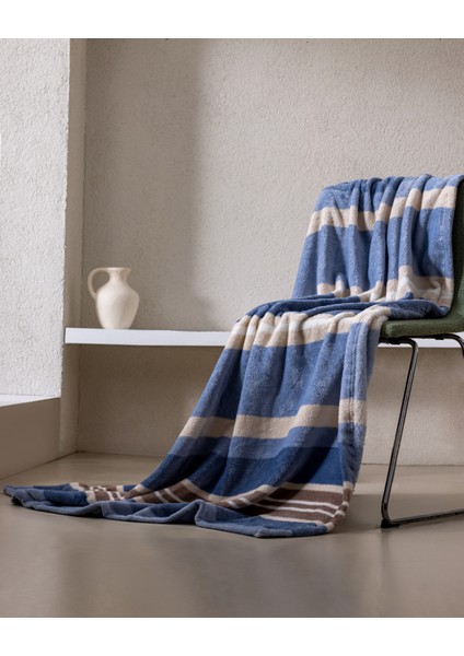 Mozel Welsoft Baskılı Tv Battaniye - Mavi/bej modelleri