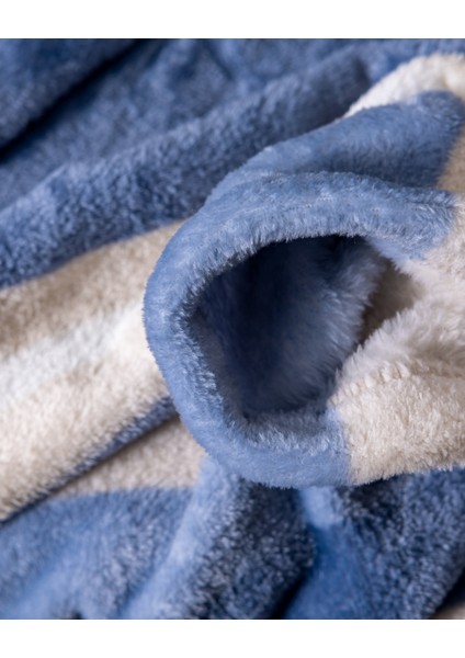 Mozel Welsoft Baskılı Tv Battaniye - Mavi/bej indirimleri