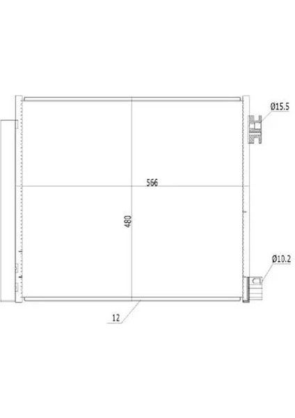 82243 Klima Radyatoru 921009251R