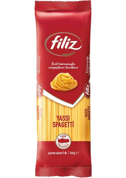 Yassı Spagetti Makarna 500 gr x 5 fiyatları