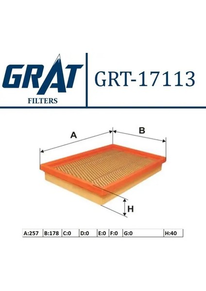 17113 Hava Filtresi 96MF9601AB