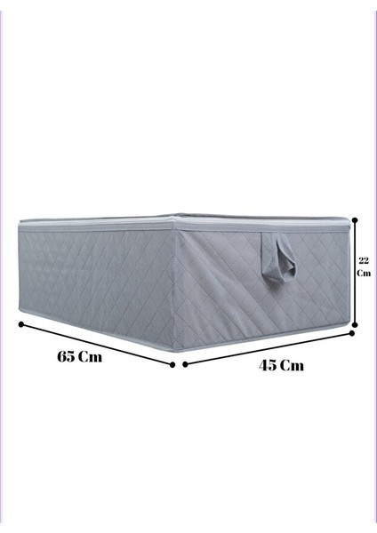 Çekyat & Baza Tipi Yastık Yorgan Saklama Hurcu-Baza Altı Düzenleyici 65X45X22 cm modelleri