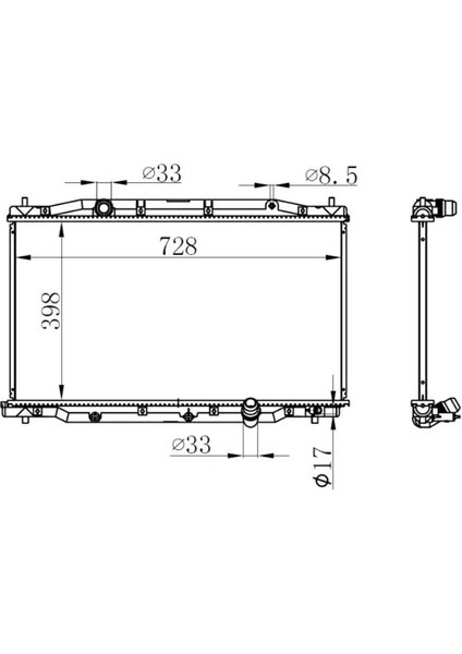 BHN196026 Motor Radyatoru 19010R06E01