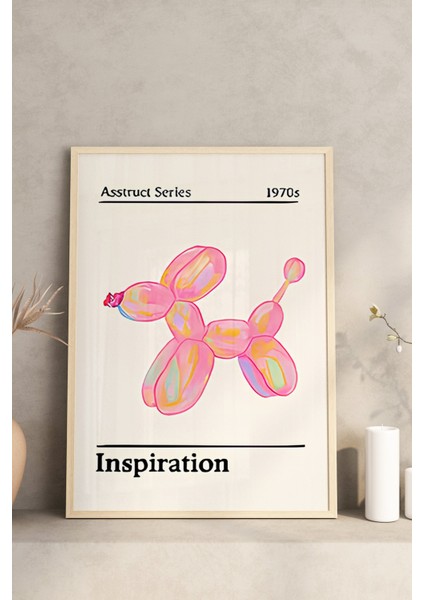 🍒 Retro Pop Art Tarzı Renkli 3’lü Ahşap Çerçeveli Tablo Seti 🌿 CRV1165 23 x 32 modelleri