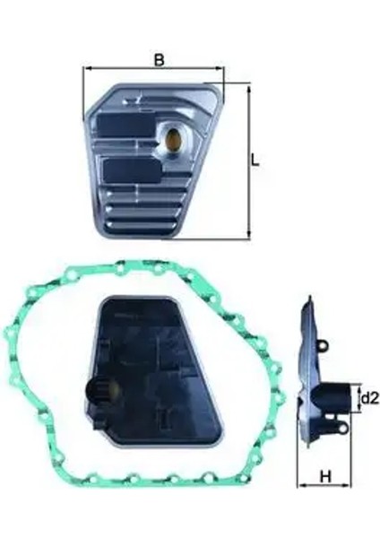 HX167D Sanziman Filtresi 01J301463A 01J301517D