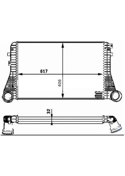 IVW004032 Turbo Radyatoru 1K0145803