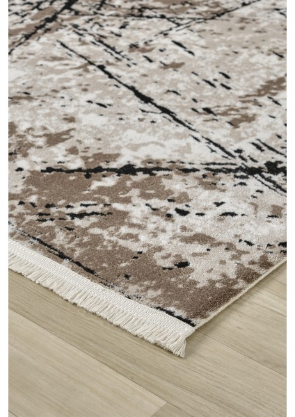 Roma Bej Siyah Halı Akrilik Halı Yumuşak Dokulu Salon Oturma Odası Yatak Odası Halısı 413 indirimleri