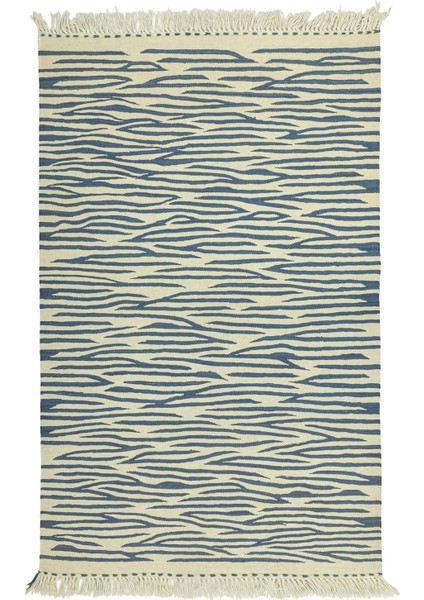 Zeta Zebra Desenli El Dokuma Kilim 111X176 cm