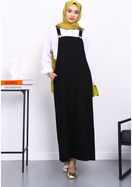 Siyah Cepli Gabardin Jile