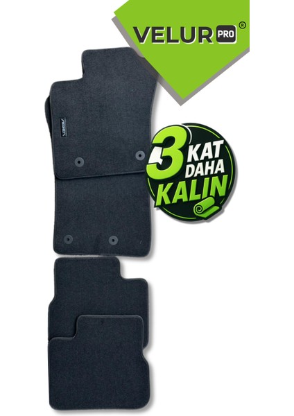 Fiat Egea Haatchback 2022 Tam Uyumlu Araca Özel Halı Oto Paspas Halı Paspas