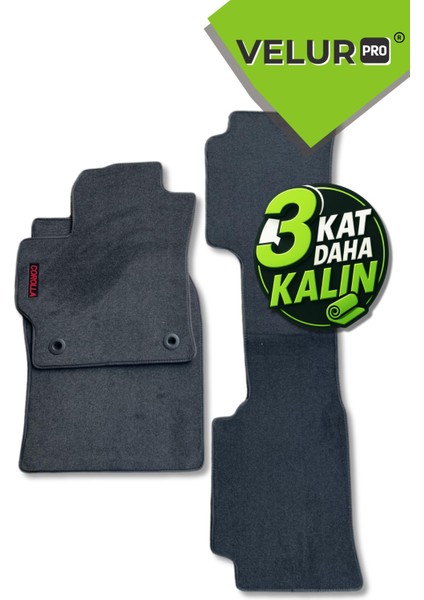 Toyota Corolla 2020 Tam Uyumlu Araca Özel Halı Oto Paspas Halı Paspas