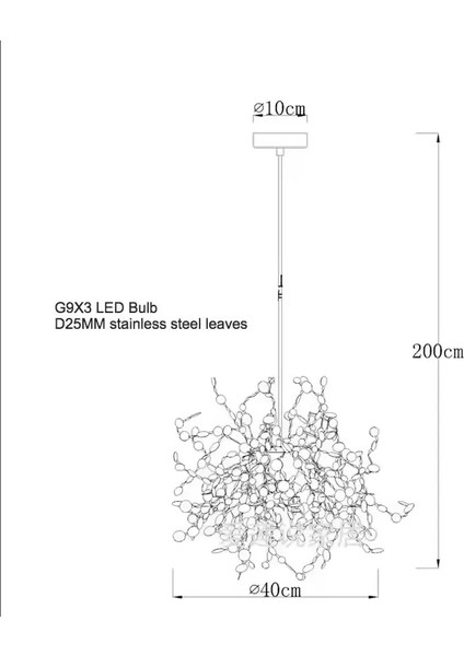 Modern Tekli Pullu Gümüş Renkli Sarkıt Avize indirimleri