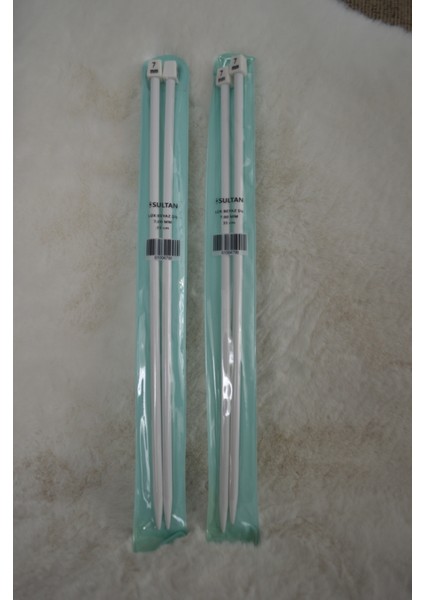 Lüx Beyaz Şiş (35 Cm) – 7 No 2 Adet