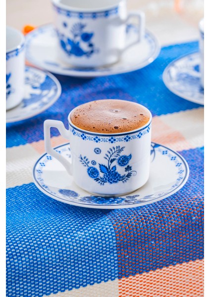 Orlo 6 Kişilik Kahve Fincan Takımı - 90 ml