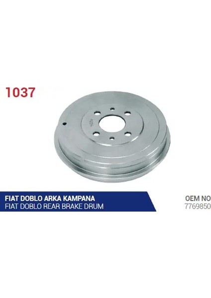 1037 Fren Kampanasi 7769850 (2 Adet Fiyatıdır)