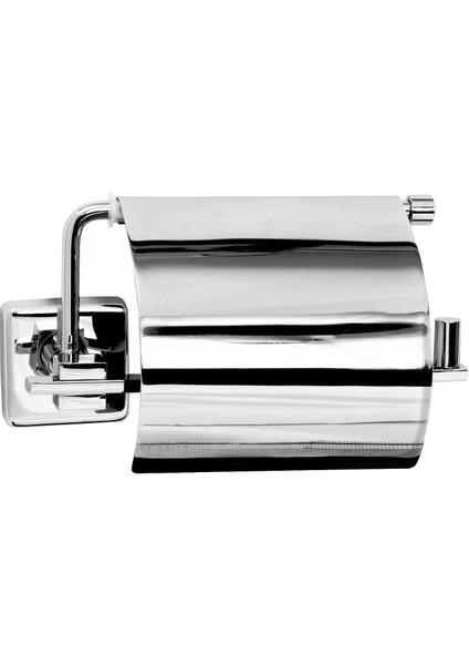 Luxe Geniş Kap Kağıtlık Krom 101045