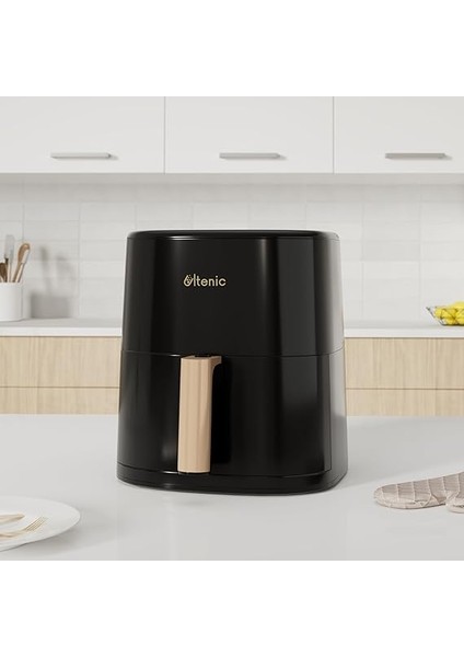 K10 Airfryer, Fritöz, 5 Litre Xl, 1500 W, Siyah indirimleri