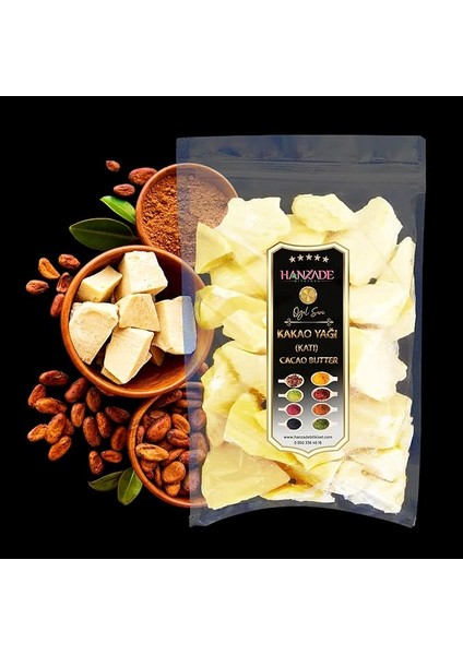 Bitkisel Yenilebilir Saf Katı Kakao Yağı 100 gr fiyatları