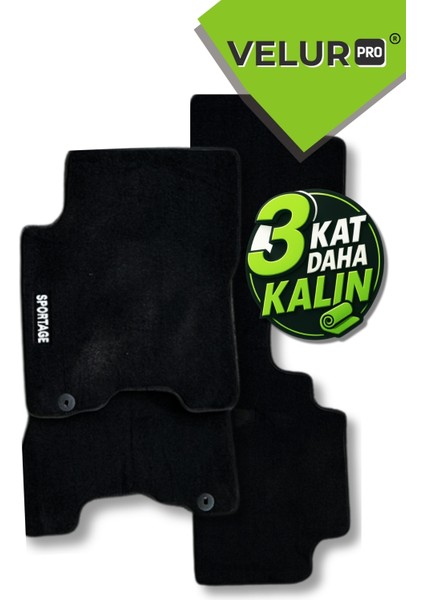 Kia Sportage 2007 Tam Uyumlu Araca Özel Halı Oto Paspas Halı Paspas
