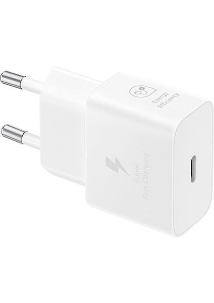 Hızlı Şarj Cihazı, Usb-C, 25 W Veri Kablosuz, Beyaz