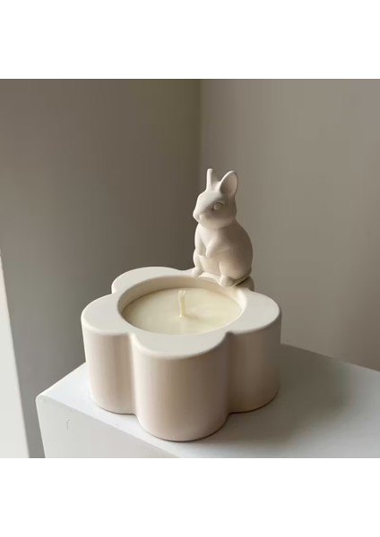 Daisy Papatya Şamdan Tealight Mumluk