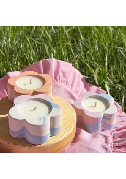 Daisy Papatya Şamdan Tealight Mumluk fiyatları