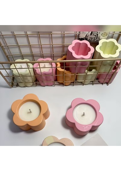 Daisy Papatya Şamdan Tealight Mumluk fırsatları