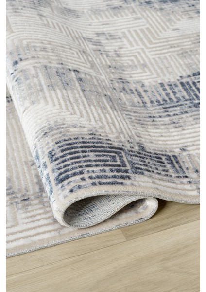 Roma Mavi Halı Akrilik Halı Yumuşak Dokulu Salon Oturma Odası Yatak Odası Halısı 426 modelleri