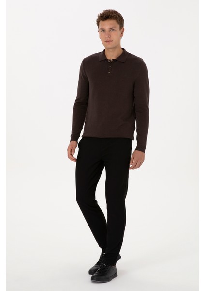 Erkek Siyah Pantolon (Kanvas-Chino) 50311905-VR046