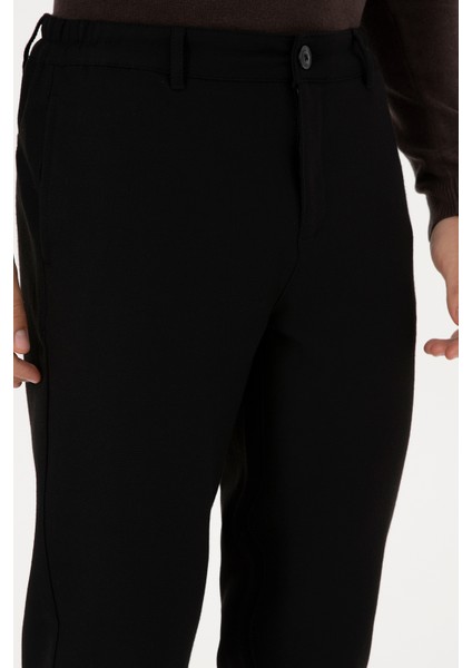 Erkek Siyah Pantolon (Kanvas-Chino) 50311905-VR046 indirimleri