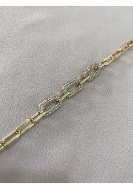 Xuping Xp Gold Altın Kaplama Kadın 14K Ataç Bileklik Suya Dayanıklı Kararma Yapmaz Günlük ve Özel Gün Kullanımına Uygun Hediyelik Zarif Tasarım 17 cm 19 cm Ayarlanabilir Bileklik