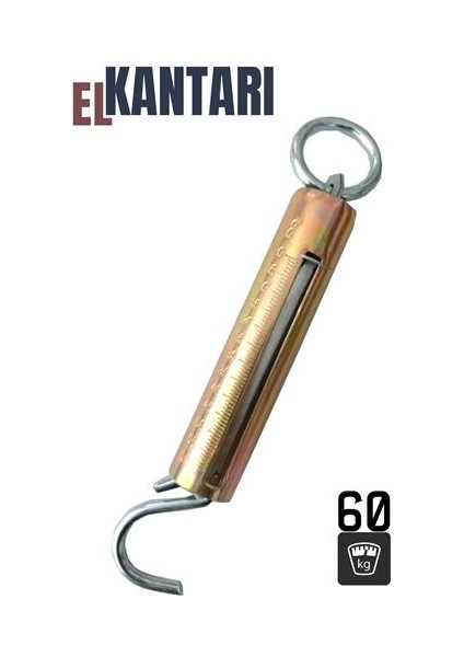 Hsnet Armando 60 kg Ölçer Hızlı Pratik El Kantarı
