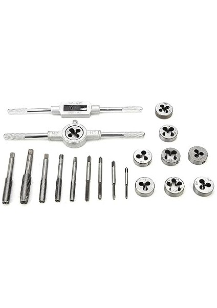 20 Parça Klavuz Pafta Seti Metrik Set M3-M12 Arası 20LI Takım indirimleri