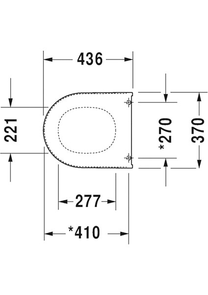Starck 3 Klozet Kapağı 0063810095 fiyatları