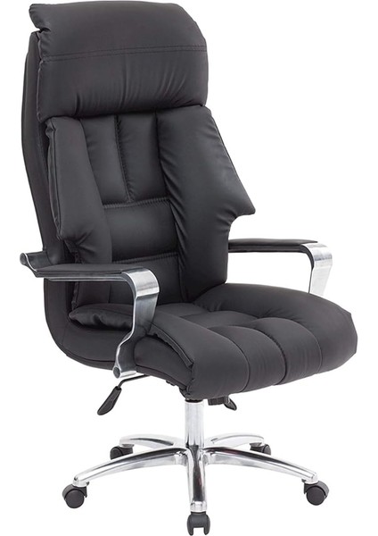 Ofis Comfort Krom Müdür Koltuğu - Siyah